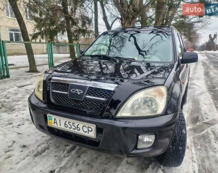 Черный Чери Тигго, объемом двигателя 2 л и пробегом 260 тыс. км за 3850 $, фото 1 на Automoto.ua
