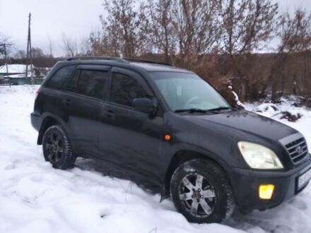 Чері Тігго 2007 у Новгород-Северском на Automoto.ua Чорний Чері Тігго, об'ємом двигуна 2 л та пробігом 325 тис. км за 3200 $, фото 1 на Automoto.ua