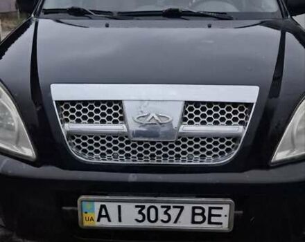 Черный Чери Тигго, объемом двигателя 2 л и пробегом 239 тыс. км за 3400 $, фото 1 на Automoto.ua