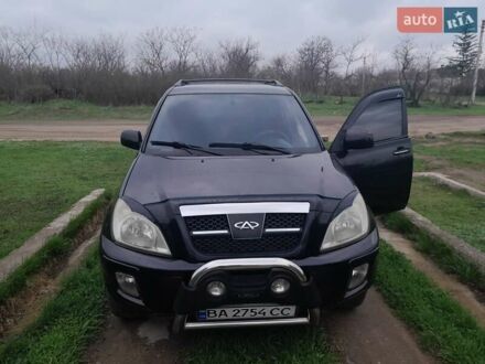 Чері Тігго 2007 у Бобринце на Automoto.ua Чорний Чері Тігго, об'ємом двигуна 2 л та пробігом 190 тис. км за 4500 $, фото 1 на Automoto.ua