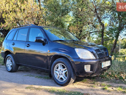 Чері Тігго 2007 у Дніпро (Дніпропетровську) на Automoto.ua Чорний Чері Тігго, об'ємом двигуна 2 л та пробігом 223 тис. км за 4000 $, фото 1 на Automoto.ua