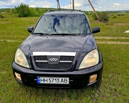 Чорний Чері Тігго, об'ємом двигуна 2 л та пробігом 190 тис. км за 3600 $, фото 1 на Automoto.ua