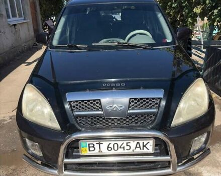 Черный Чери Тигго, объемом двигателя 2 л и пробегом 205 тыс. км за 4000 $, фото 1 на Automoto.ua