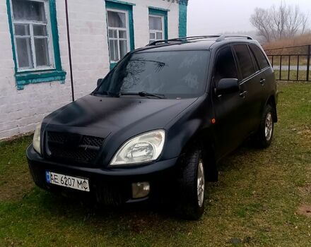 Черный Чери Тигго, объемом двигателя 2 л и пробегом 150 тыс. км за 3420 $, фото 1 на Automoto.ua