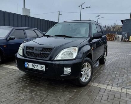 Черный Чери Тигго, объемом двигателя 2 л и пробегом 300 тыс. км за 2800 $, фото 1 на Automoto.ua