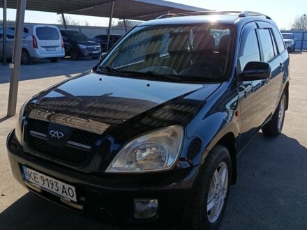 Чорний Чері Тігго, об'ємом двигуна 2 л та пробігом 128 тис. км за 4600 $, фото 1 на Automoto.ua