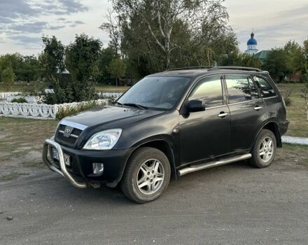 Чорний Чері Тігго, об'ємом двигуна 2 л та пробігом 207 тис. км за 3500 $, фото 1 на Automoto.ua