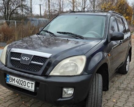 Чорний Чері Тігго, об'ємом двигуна 2 л та пробігом 220 тис. км за 3000 $, фото 1 на Automoto.ua