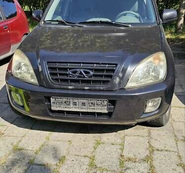 Чорний Чері Тігго, об'ємом двигуна 2.4 л та пробігом 123 тис. км за 3000 $, фото 1 на Automoto.ua