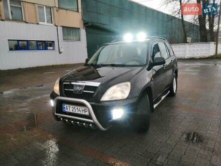 Чорний Чері Тігго, об'ємом двигуна 2 л та пробігом 248 тис. км за 4100 $, фото 1 на Automoto.ua