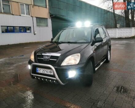 Чорний Чері Тігго, об'ємом двигуна 2 л та пробігом 248 тис. км за 4100 $, фото 1 на Automoto.ua