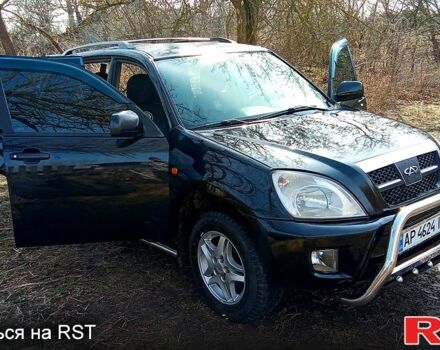 Черный Чери Тигго, объемом двигателя 2 л и пробегом 278 тыс. км за 4200 $, фото 1 на Automoto.ua