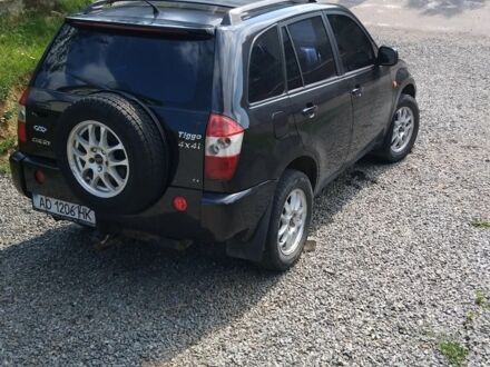 Чері Тігго 2008 у Мукачеве на Automoto.ua Чорний Чері Тігго, об'ємом двигуна 2.4 л та пробігом 130 тис. км за 5000 $, фото 1 на Automoto.ua