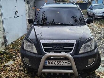 Черный Чери Тигго, объемом двигателя 2 л и пробегом 270 тыс. км за 3500 $, фото 1 на Automoto.ua