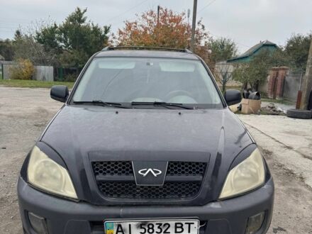 Чери Тигго 2008 в Переяславе-Хмельницком на Automoto.ua Черный Чери Тигго, объемом двигателя 2 л и пробегом 158 тыс. км за 2382 $, фото 1 на Automoto.ua