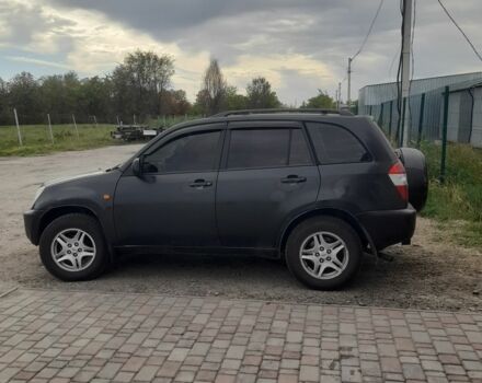 Черный Чери Тигго, объемом двигателя 2 л и пробегом 242 тыс. км за 2760 $, фото 1 на Automoto.ua