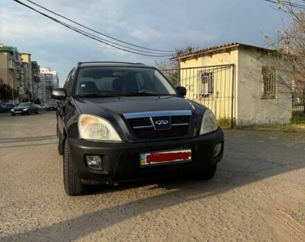 Черный Чери Тигго, объемом двигателя 2 л и пробегом 84 тыс. км за 3999 $, фото 1 на Automoto.ua