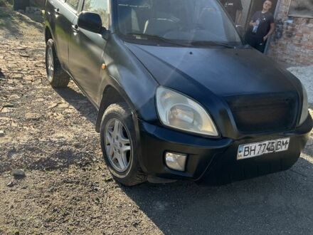 Чері Тігго 2008 у Кривому Розі на Automoto.ua Чорний Чері Тігго, об'ємом двигуна 2 л та пробігом 150 тис. км за 1800 $, фото 1 на Automoto.ua