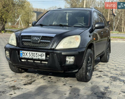 Черный Чери Тигго, объемом двигателя 2.35 л и пробегом 165 тыс. км за 3499 $, фото 1 на Automoto.ua