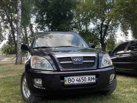 Черный Чери Тигго, объемом двигателя 2.4 л и пробегом 80 тыс. км за 4500 $, фото 1 на Automoto.ua