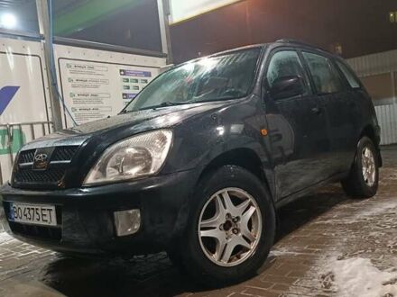 Чорний Чері Тігго, об'ємом двигуна 2 л та пробігом 110 тис. км за 2500 $, фото 1 на Automoto.ua