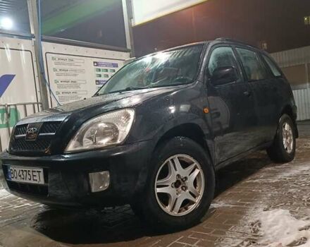 Черный Чери Тигго, объемом двигателя 2 л и пробегом 110 тыс. км за 2500 $, фото 1 на Automoto.ua