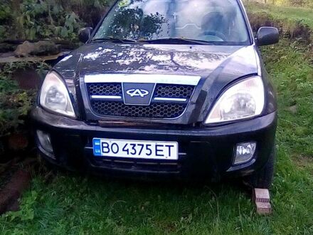 Чери Тигго 2008 в Козовой на Automoto.ua Черный Чери Тигго, объемом двигателя 2 л и пробегом 110 тыс. км за 3000 $, фото 1 на Automoto.ua