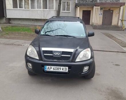 Черный Чери Тигго, объемом двигателя 2 л и пробегом 232 тыс. км за 3000 $, фото 1 на Automoto.ua