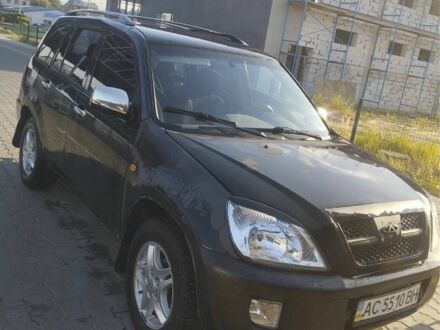 Чорний Чері Тігго, об'ємом двигуна 2 л та пробігом 3 тис. км за 2100 $, фото 1 на Automoto.ua