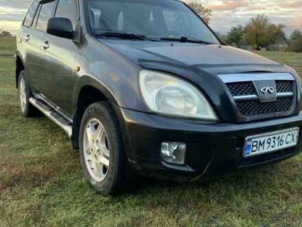 Чери Тигго 2008 в Сумах на Automoto.ua Черный Чери Тигго, объемом двигателя 2 л и пробегом 194 тыс. км за 3500 $, фото 1 на Automoto.ua