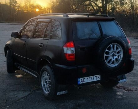 Черный Чери Тигго, объемом двигателя 2.4 л и пробегом 193 тыс. км за 2100 $, фото 1 на Automoto.ua