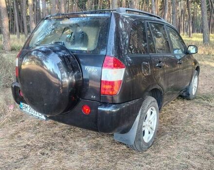 Черный Чери Тигго, объемом двигателя 2 л и пробегом 134 тыс. км за 4200 $, фото 1 на Automoto.ua