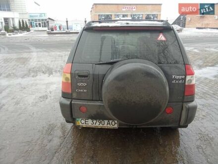 Чорний Чері Тігго, об'ємом двигуна 2.4 л та пробігом 102 тис. км за 4100 $, фото 1 на Automoto.ua