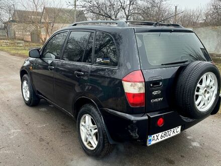 Чери Тигго 2008 в Кегичевке на Automoto.ua Черный Чери Тигго, объемом двигателя 2 л и пробегом 219 тыс. км за 3300 $, фото 1 на Automoto.ua