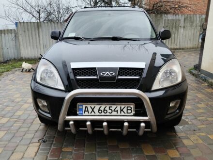 Чорний Чері Тігго, об'ємом двигуна 2 л та пробігом 170 тис. км за 4300 $, фото 1 на Automoto.ua