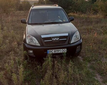 Чорний Чері Тігго, об'ємом двигуна 2 л та пробігом 214 тис. км за 2600 $, фото 1 на Automoto.ua