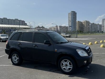 Чері Тігго 2008 у Києві на Automoto.ua Чорний Чері Тігго, об'ємом двигуна 2.4 л та пробігом 150 тис. км за 1999 $, фото 1 на Automoto.ua