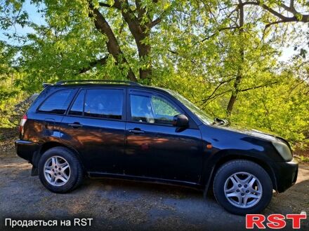 Чері Тігго 2008 у Харкові на Automoto.ua Чорний Чері Тігго, об'ємом двигуна 2 л та пробігом 188 тис. км за 3400 $, фото 1 на Automoto.ua