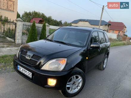 Черный Чери Тигго, объемом двигателя 2 л и пробегом 200 тыс. км за 2850 $, фото 1 на Automoto.ua