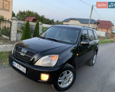 Черный Чери Тигго, объемом двигателя 2 л и пробегом 200 тыс. км за 2850 $, фото 1 на Automoto.ua