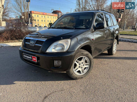 Чери Тигго 2008 в Запорожье на Automoto.ua Черный Чери Тигго, объемом двигателя 2.4 л и пробегом 198 тыс. км за 4690 $, фото 1 на Automoto.ua