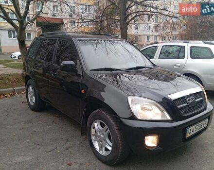 Чорний Чері Тігго, об'ємом двигуна 2 л та пробігом 130 тис. км за 3700 $, фото 1 на Automoto.ua