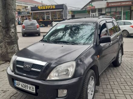 Чорний Чері Тігго, об'ємом двигуна 2 л та пробігом 232 тис. км за 3000 $, фото 1 на Automoto.ua