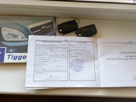 Черный Чери Тигго, объемом двигателя 2 л и пробегом 49 тыс. км за 4100 $, фото 1 на Automoto.ua