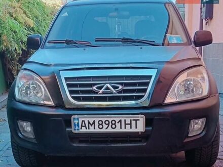 Черный Чери Тигго, объемом двигателя 1.97 л и пробегом 241 тыс. км за 3500 $, фото 1 на Automoto.ua