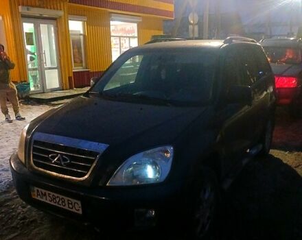 Черный Чери Тигго, объемом двигателя 1.6 л и пробегом 200 тыс. км за 2100 $, фото 1 на Automoto.ua