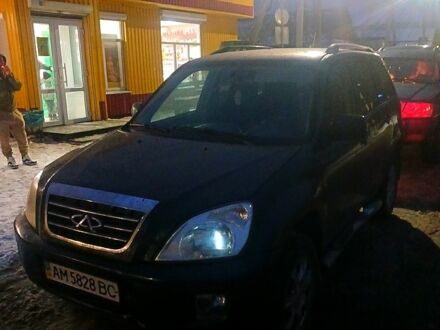 Чорний Чері Тігго, об'ємом двигуна 1.6 л та пробігом 200 тис. км за 2100 $, фото 1 на Automoto.ua