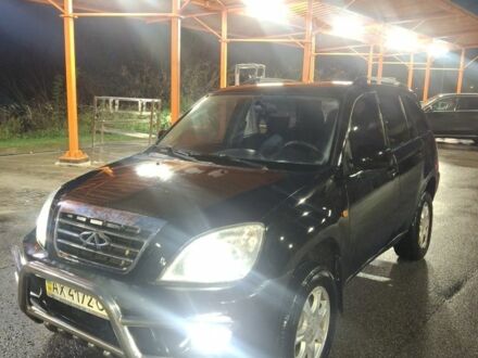 Черный Чери Тигго, объемом двигателя 1.8 л и пробегом 111 тыс. км за 2850 $, фото 1 на Automoto.ua