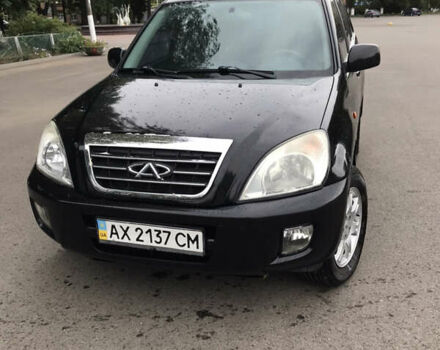 Чорний Чері Тігго, об'ємом двигуна 1.85 л та пробігом 163 тис. км за 3850 $, фото 1 на Automoto.ua