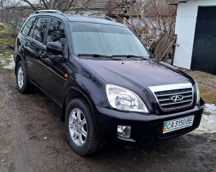 Черный Чери Тигго, объемом двигателя 1.6 л и пробегом 128 тыс. км за 4850 $, фото 1 на Automoto.ua